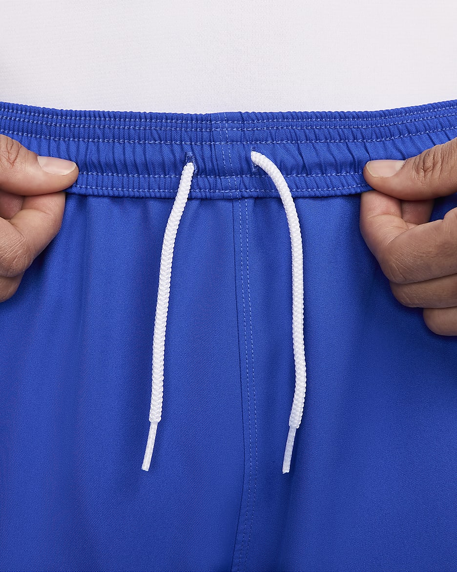 Blue nike tracksuit bottoms best sale